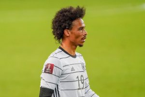 Leroy Sane in action for Germany. (im