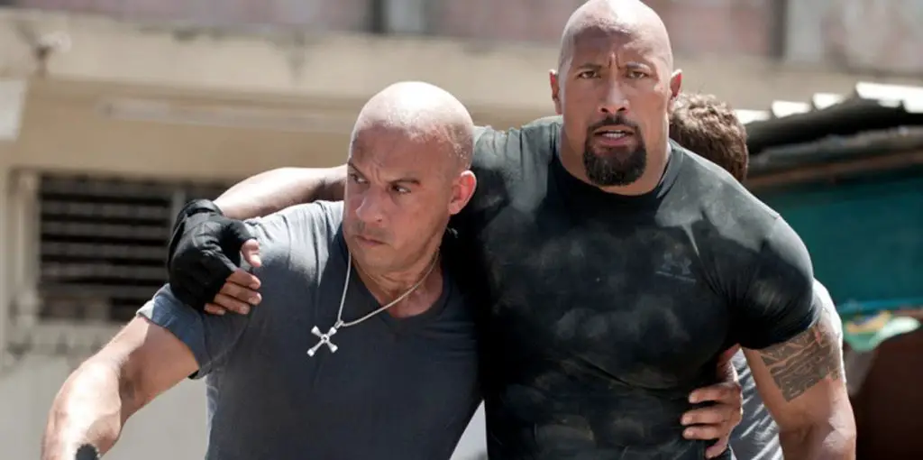 The Rock and Vin Diesel