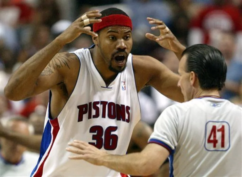 Rasheed Wallace features in the list of most technical fouls by players in NBA history