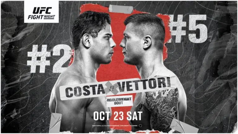 UFC Vegas 41: Costa vs Vettori