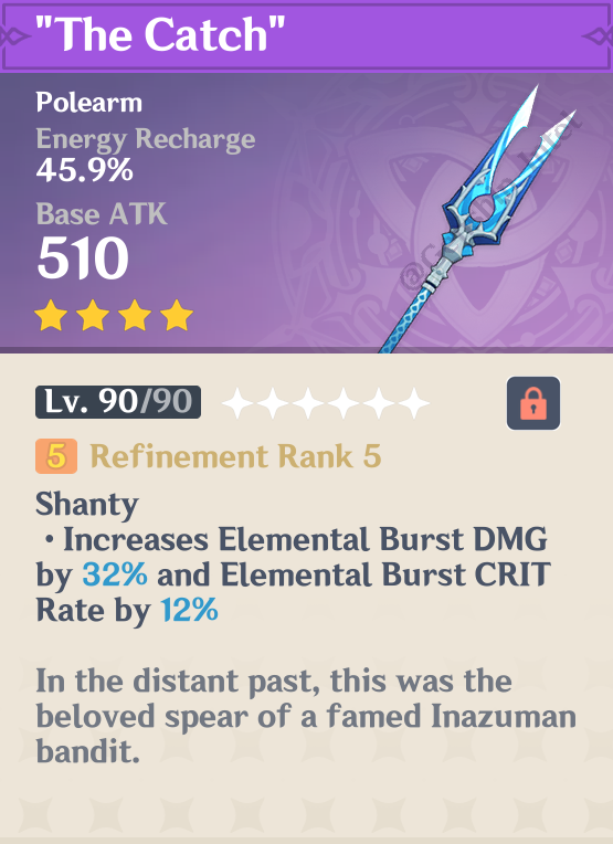 How to get The Catch Polearm in Genshin Impact Guide