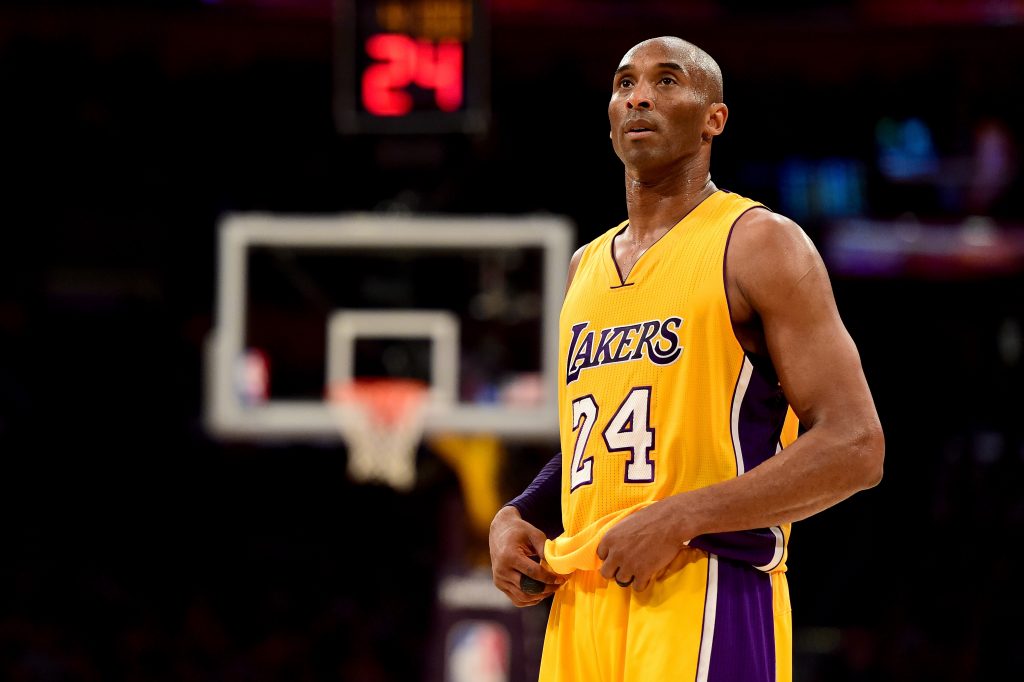 Kobe Bryant played for the Los Angeles Lakers