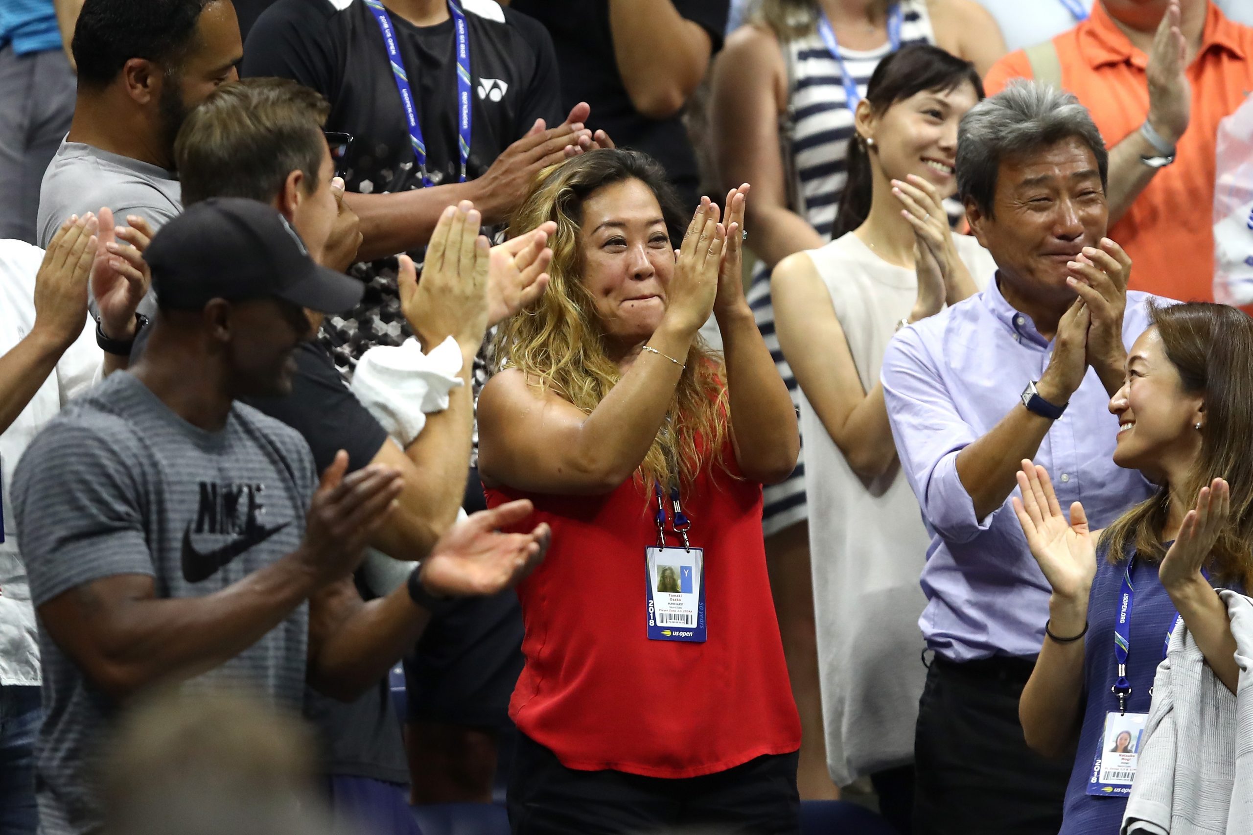 Who are the parents of tennis star Naomi Osaka?