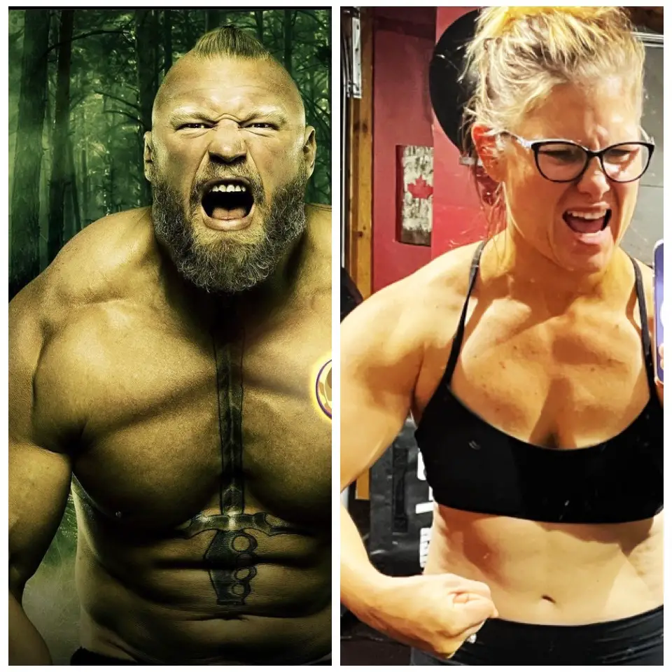 Beth Phoenix wanted to be the sister of Brock Lesnar