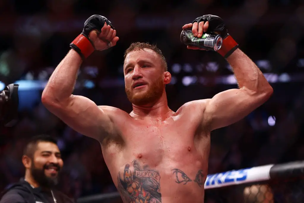 Justin Gaethje defeated Michael Chandler at UFC 268