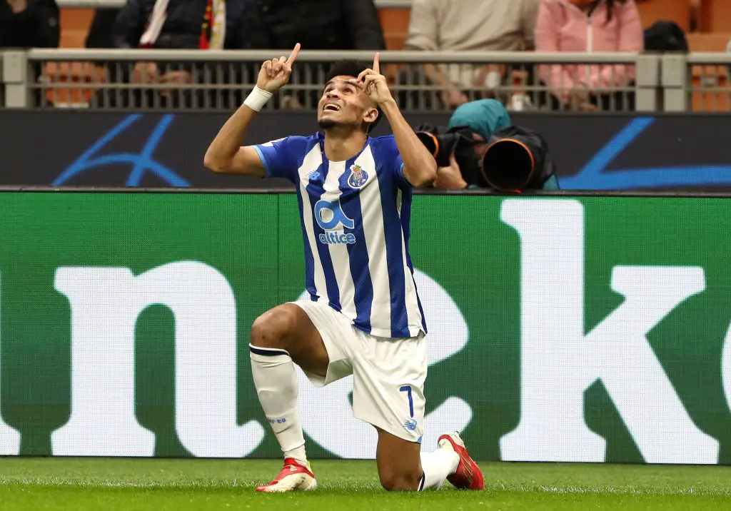  Chelsea are amongst three clubs interested in securing the signature of FC Porto star Luis Diaz. (Photo by Marco Luzzani/Getty Images)