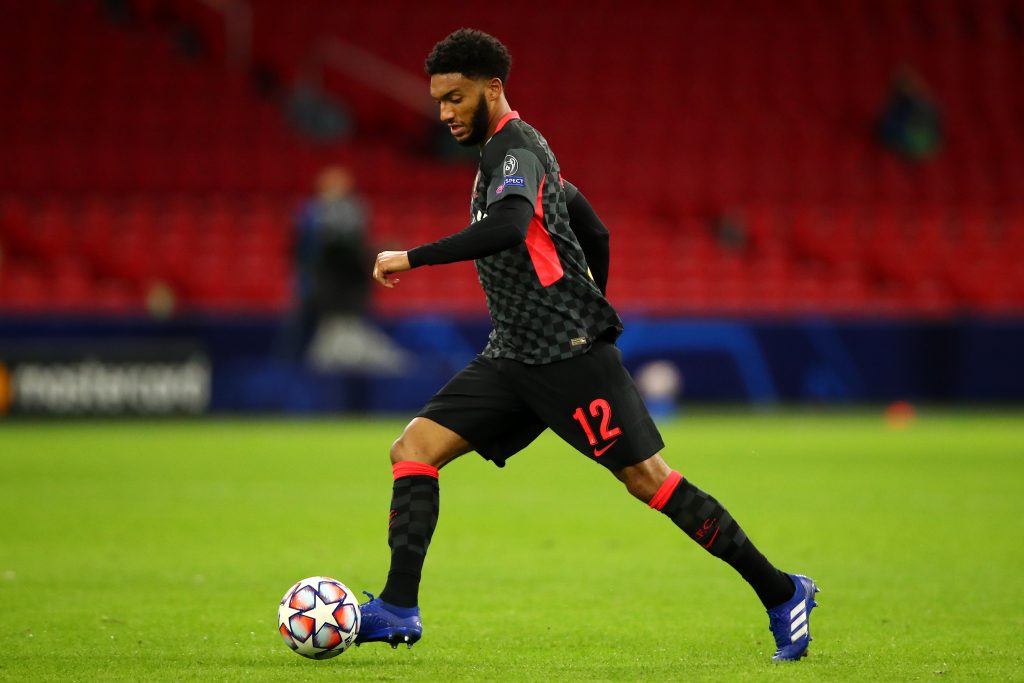 Aston Villa are interested in negotiating a deal for Liverpool ace Joe Gomez.