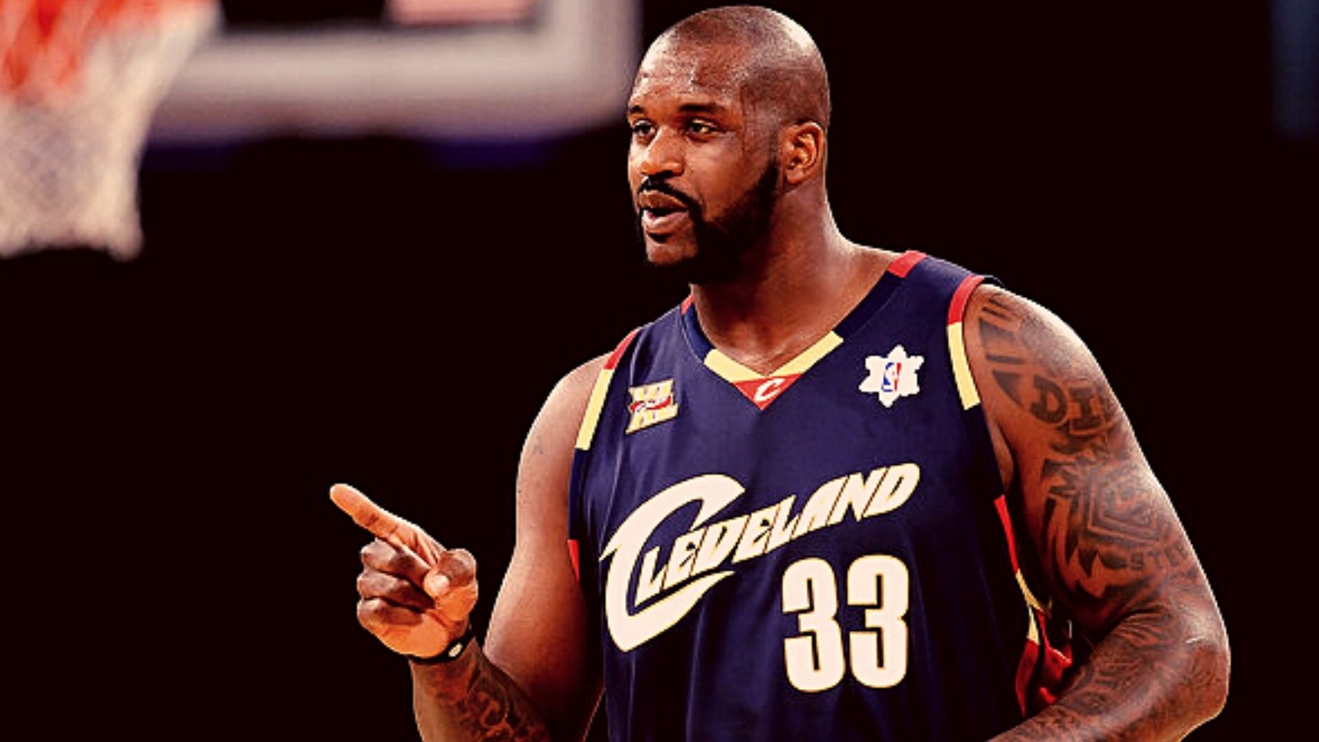 Shaquille ONeal  Cleveland  Image 3 from Tattd Up Spotlight NBA  Ballers  BET