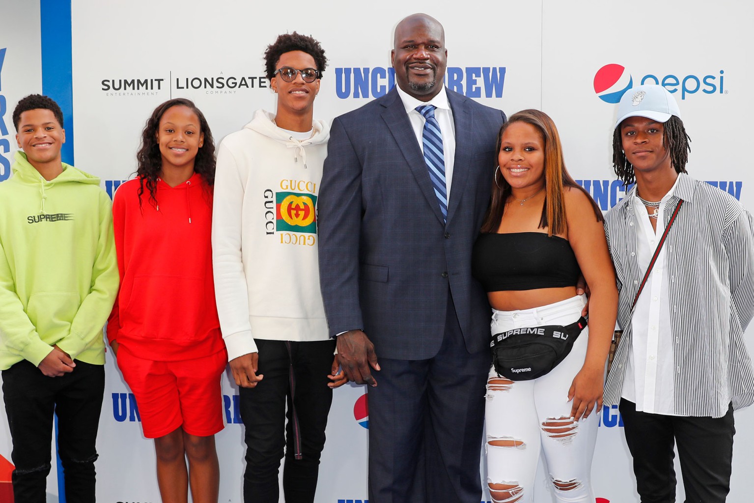 How many kids does Shaquille O’Neal have and where are they?