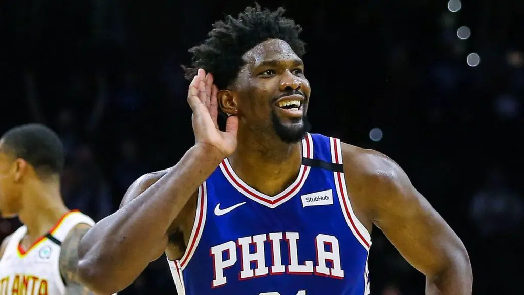 Embiid all Smiles