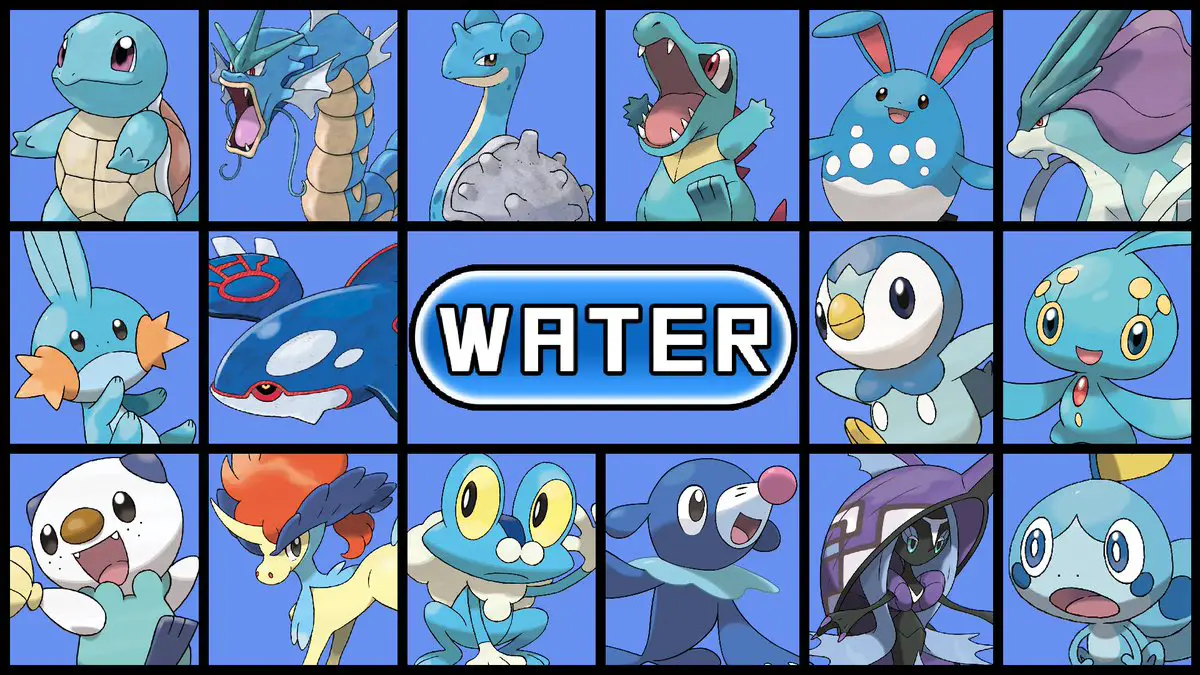 Best Water Type Pokemon of All Time - Media Referee