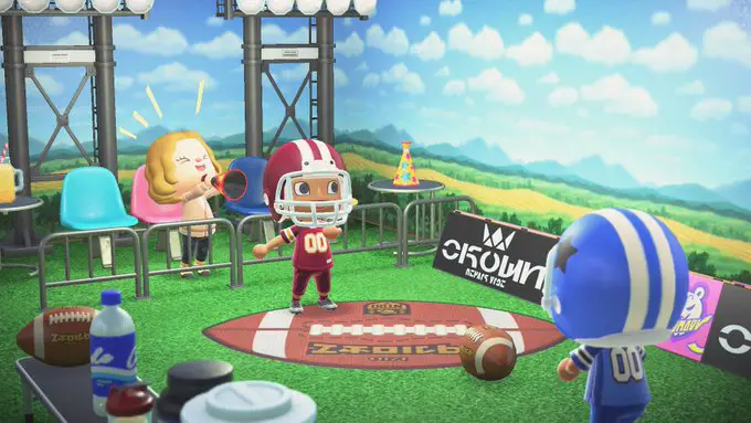 Animal Crossing New Horizons Super Bowl