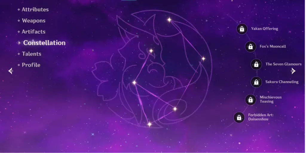 Yae Miko Constellation