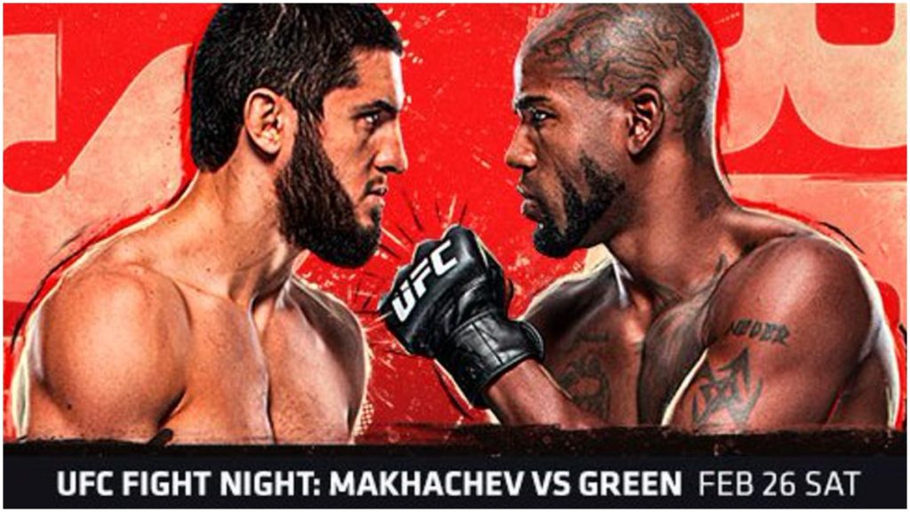 UFC Vegas 49: Islam Makhachev vs Bobby Green