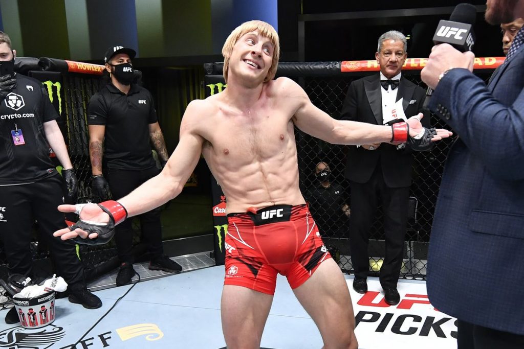 Paddy Pimblett Weight