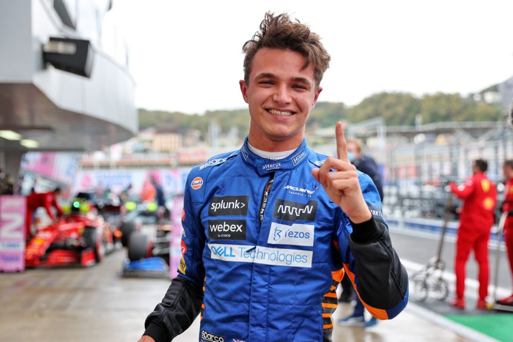 F1 LandoNorris Bluesuit