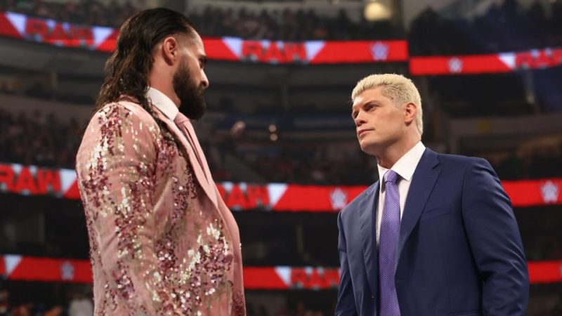 Raw Results Seth Rollins and Cody Rhodes