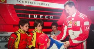 Michael Schumacher Charles Leclerc