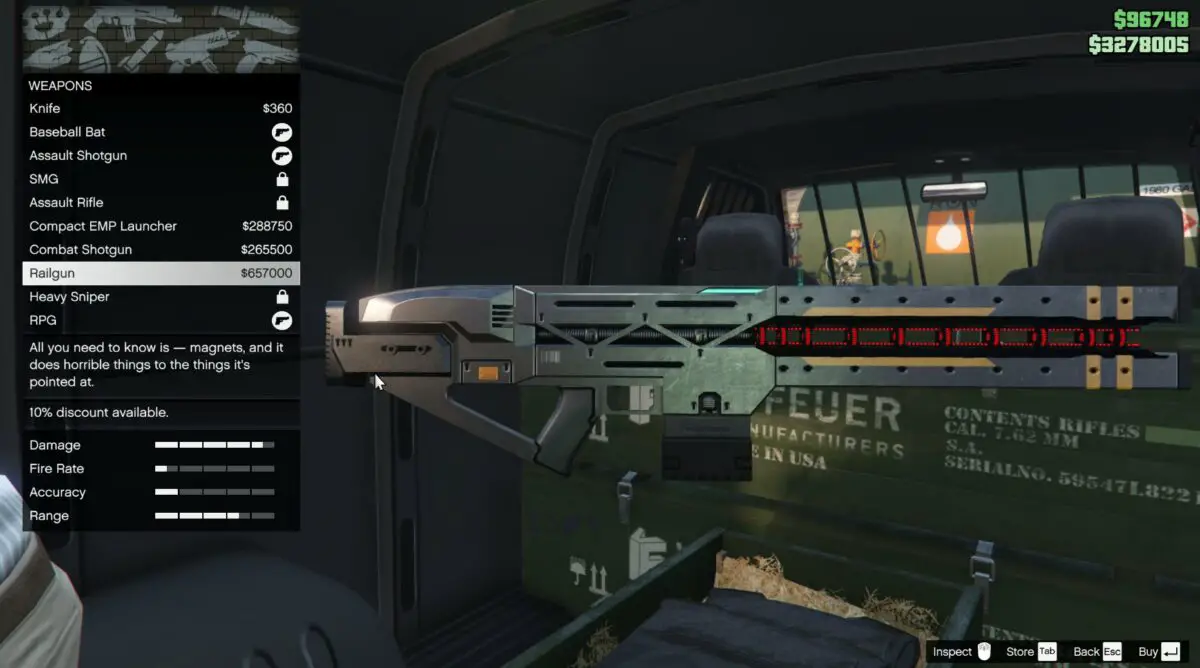 Rail Gun GTA Online Gun Van