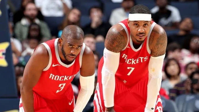 Chris Paul and Carmelo Anthony