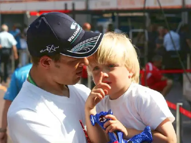 Alexander Wurz and family