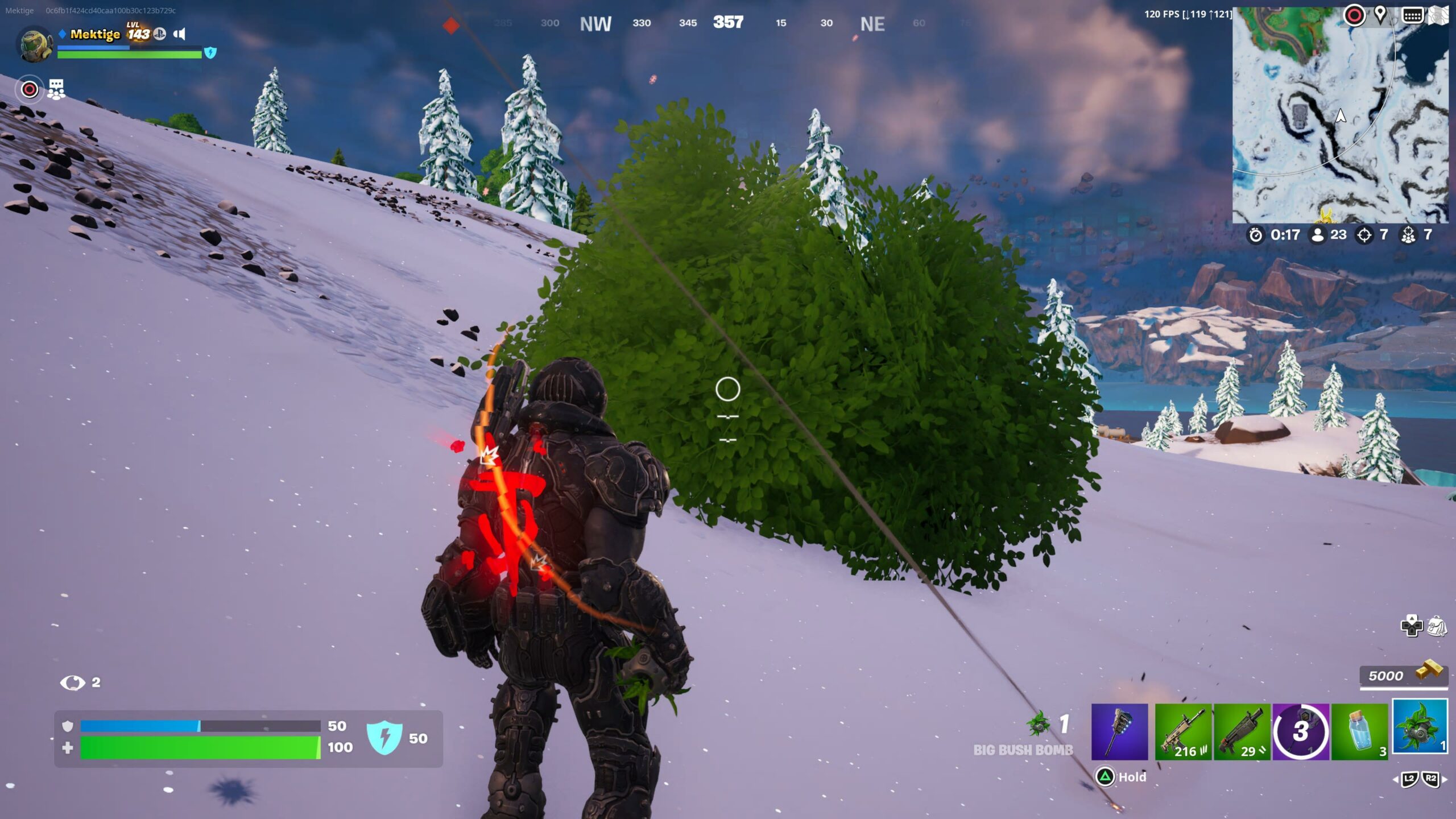 How to Get Big Bush Bomb in Fortnite 1 Fortnite big bush bomb