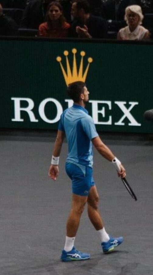 Rolex's perfectly timed Novak Djokovic