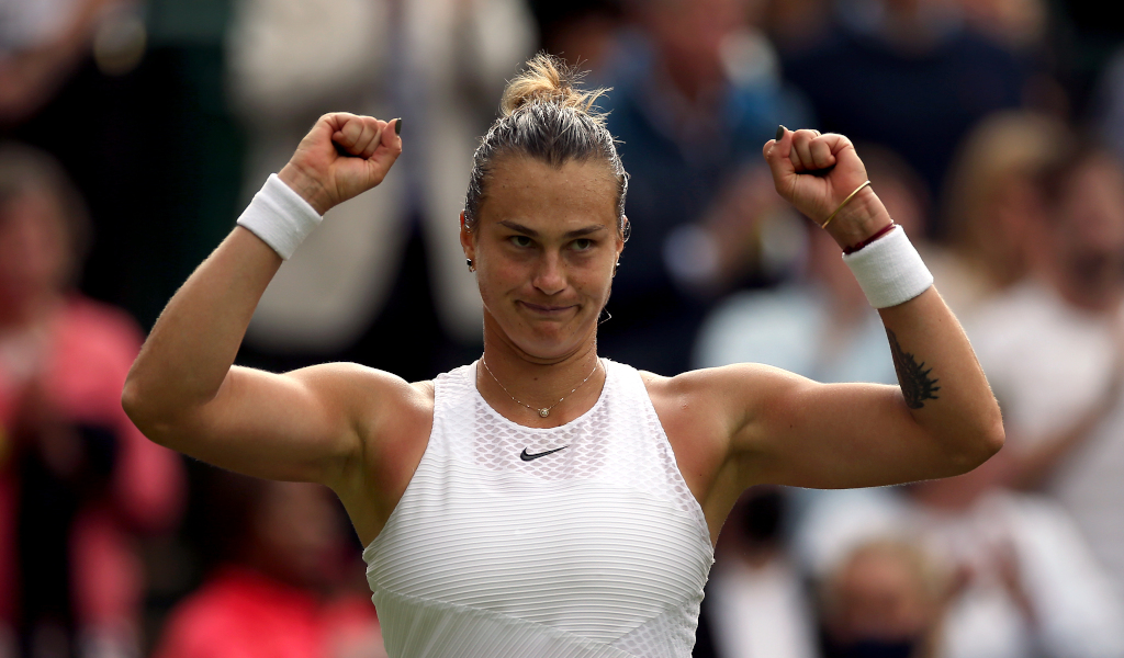 Aryna Sabalenka powers on 1