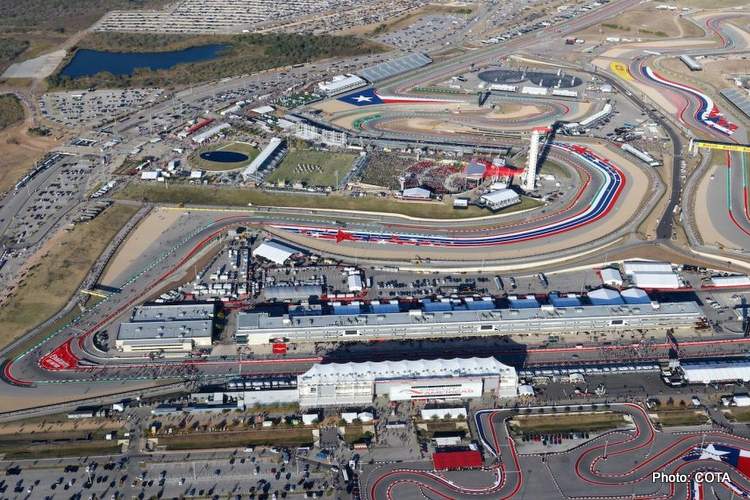 US Grand Prix circuit