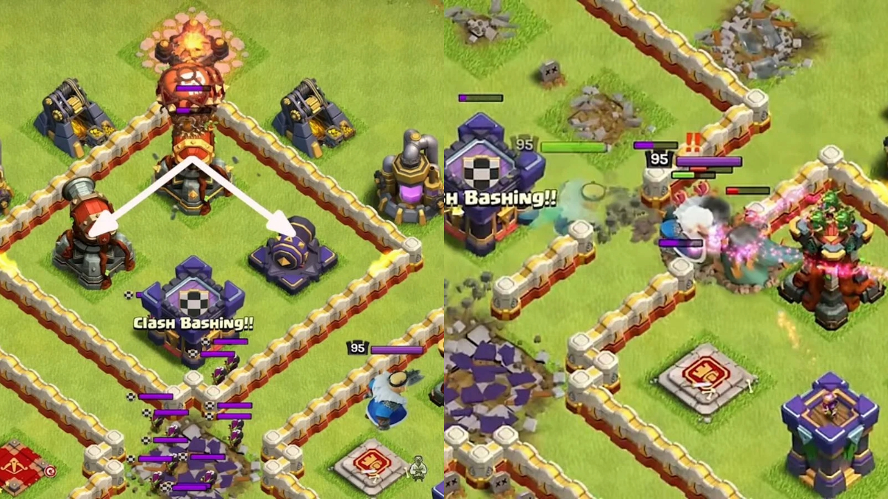 clash of clans king of the north challenge