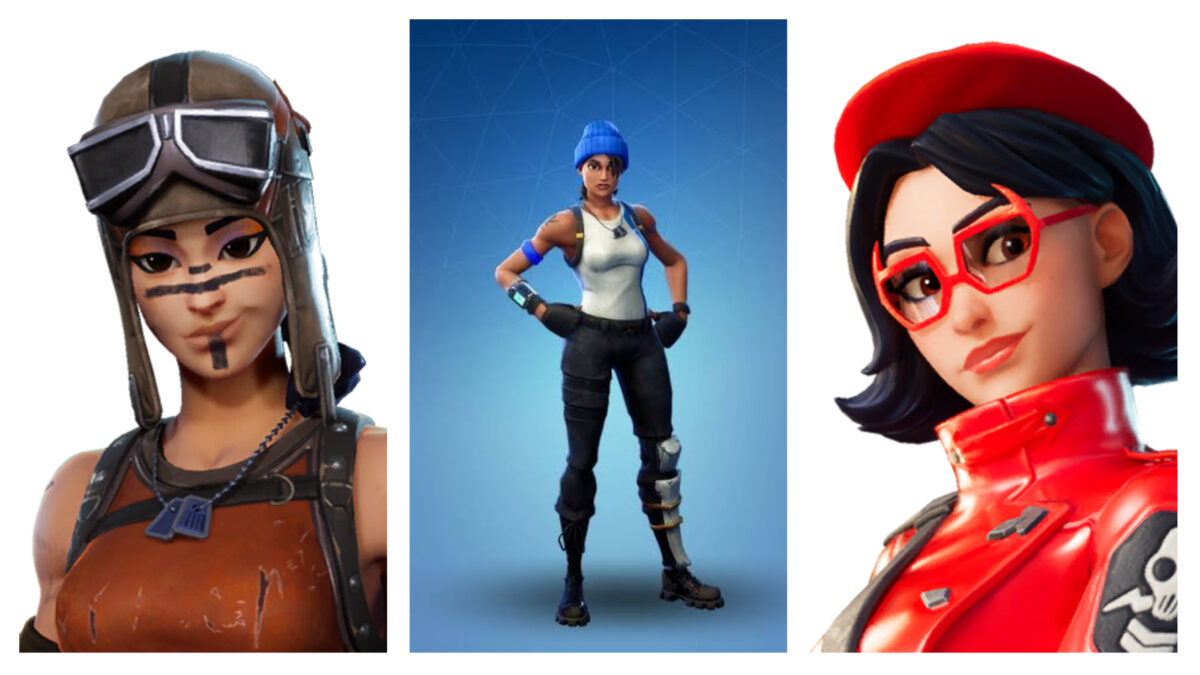 Blue Team Leader, Rue & Renegade Raider Skins