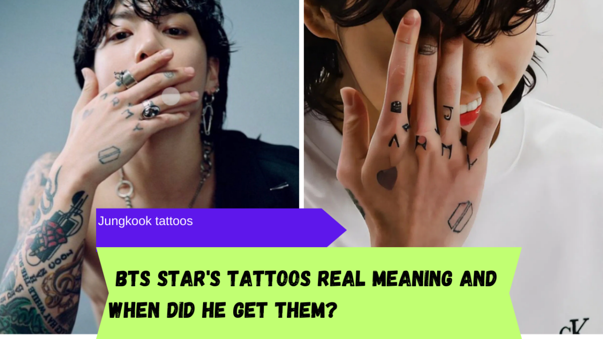 Jungkook tattoos - BTS star's tattoos real meaning and when did he get them? 1 Copy of Is It Real Or Just Rumour 1 1