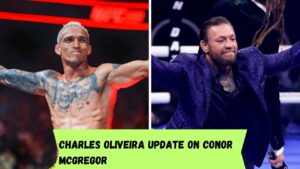 Charles Oliveira and Conor McGregor