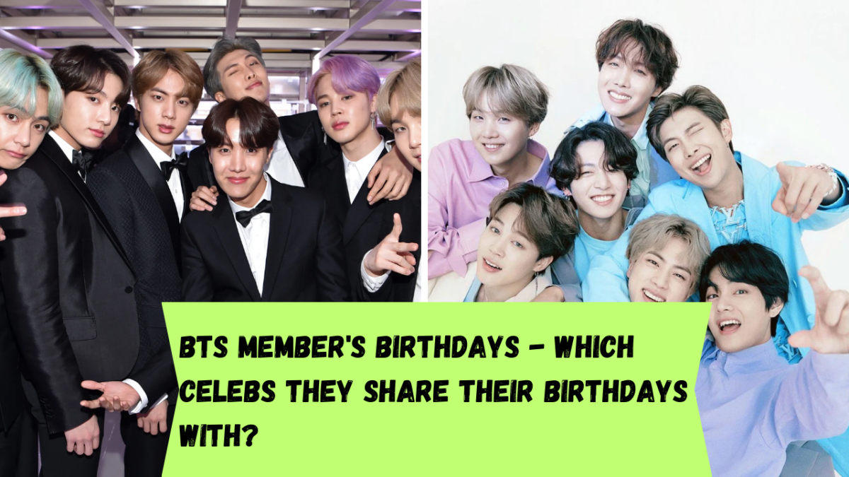 BTS member's birthdays - which celebs they share their birthdays with?