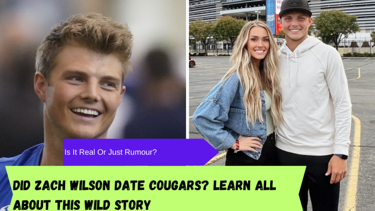 Did Zach Wilson date cougars? Learn all about this wild story