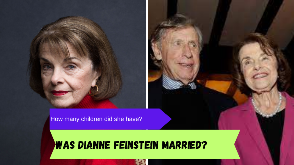 Was Dianne Feinstein married? How many children did she have?