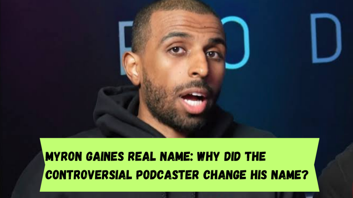 Myron Gaines real name: Why did the controversial podcaster change his