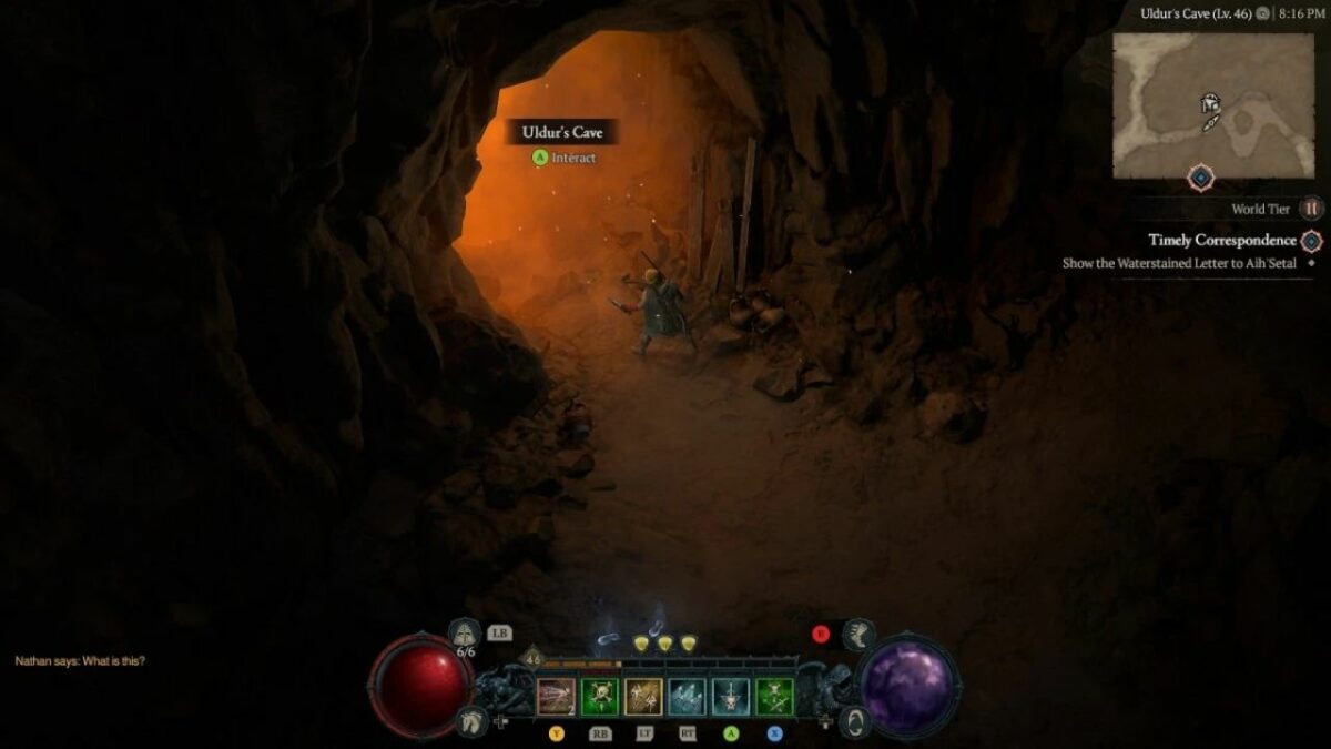 Diablo 4 Uldur’s Cave