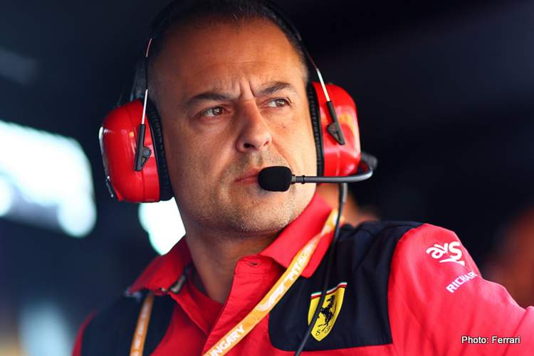 Who is Diego Ioverno? New Ferrari director replaces Laurent Mekies 1 Diego Ioverno
