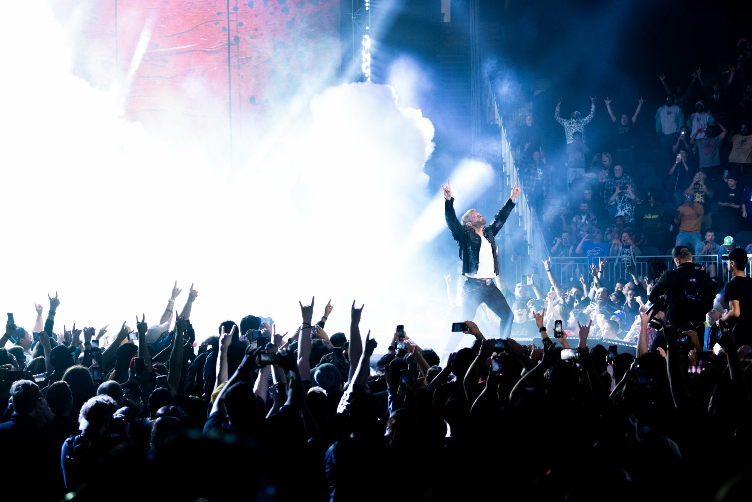 Adam Copeland during his entrance for AEW