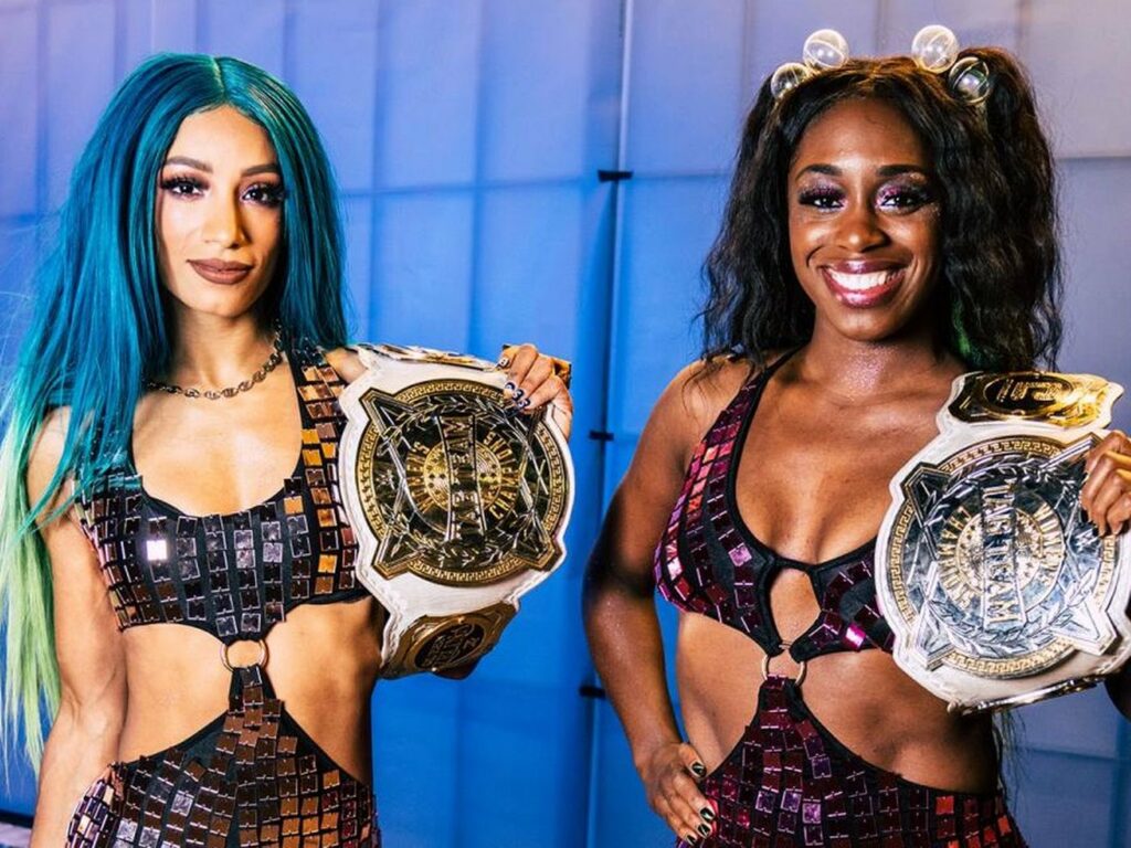 Naomi manipulated by Sasha Banks