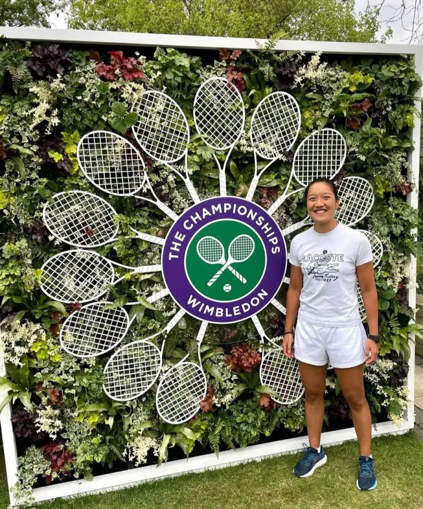 Harmony Tan Serena Williams Wimbledon