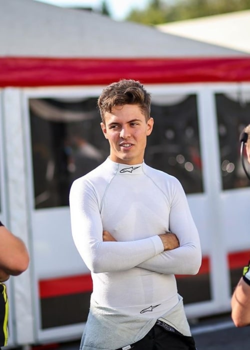 Felipe Drugovich as seen in a picture taken in Monza Eni Circuit in Monza Italy in September 2019