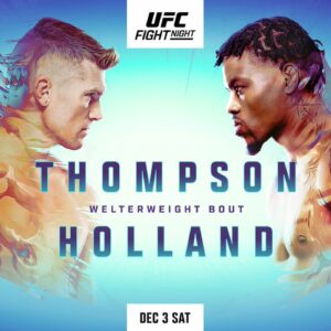 Thompson vs Holland live