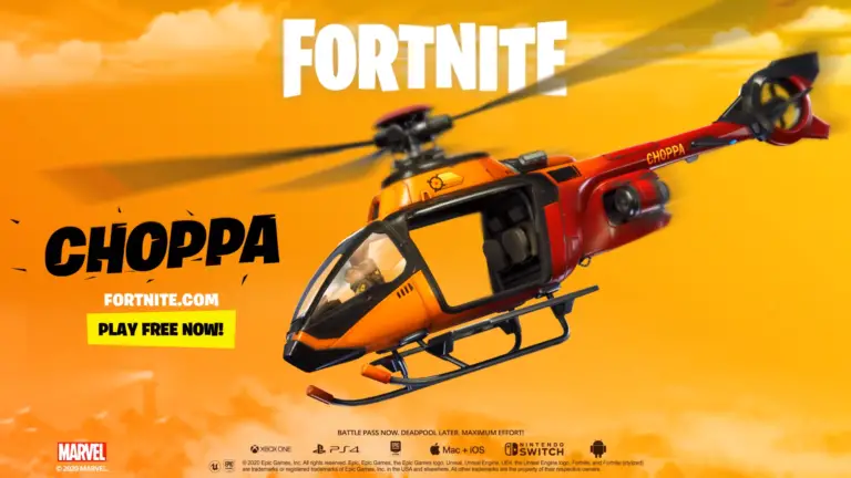Fortnite helicopter locations