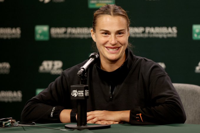 Aryna Sabalenka Russia war support