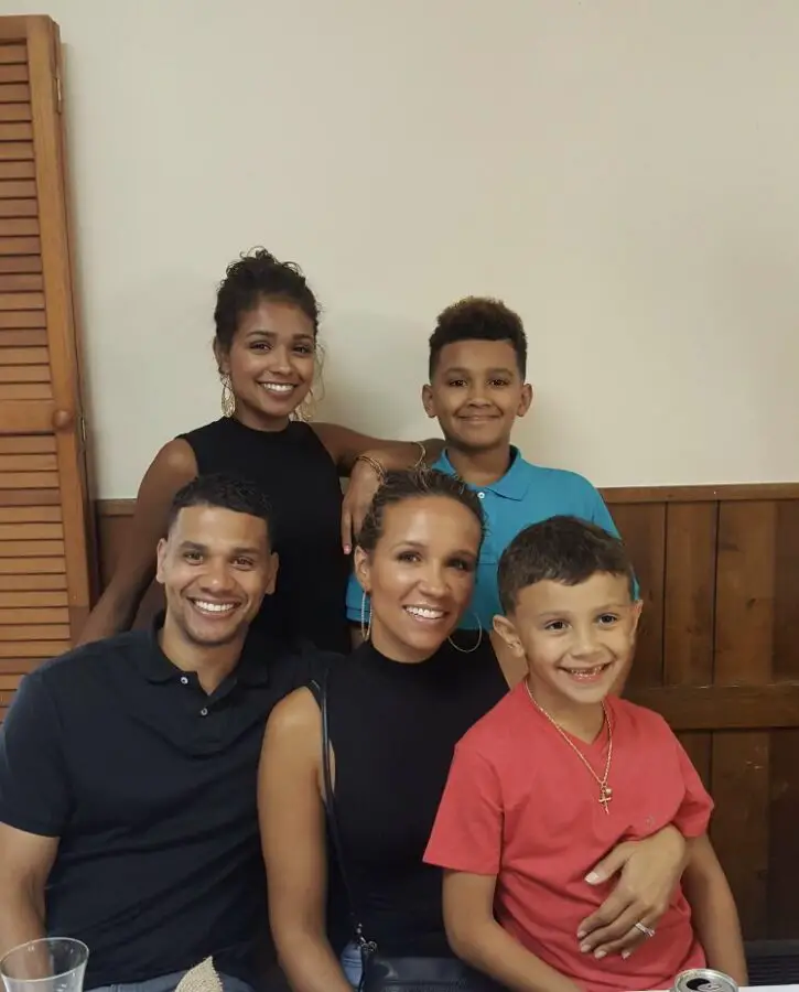 Tiara Wheeler and family