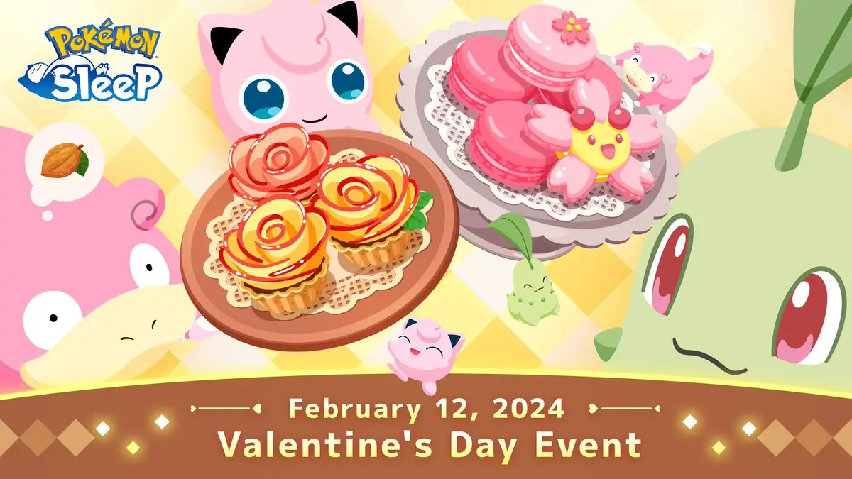 Pokemon Sleep Valentine's Day Event
