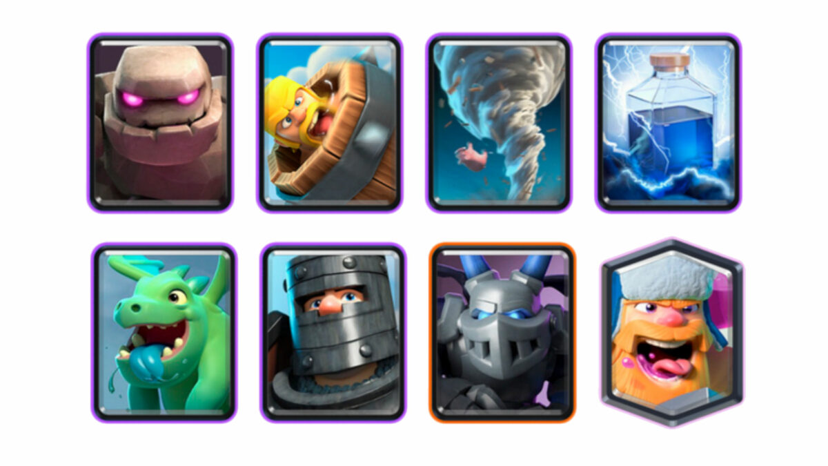 Clash Royale war decks golem beatdown