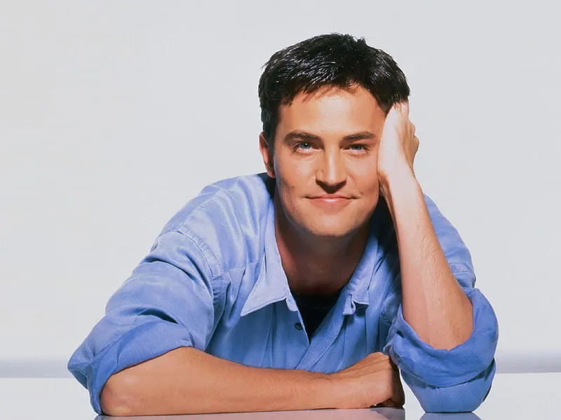 A young Matthew Perry